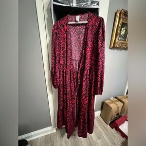 Summer Red Dress